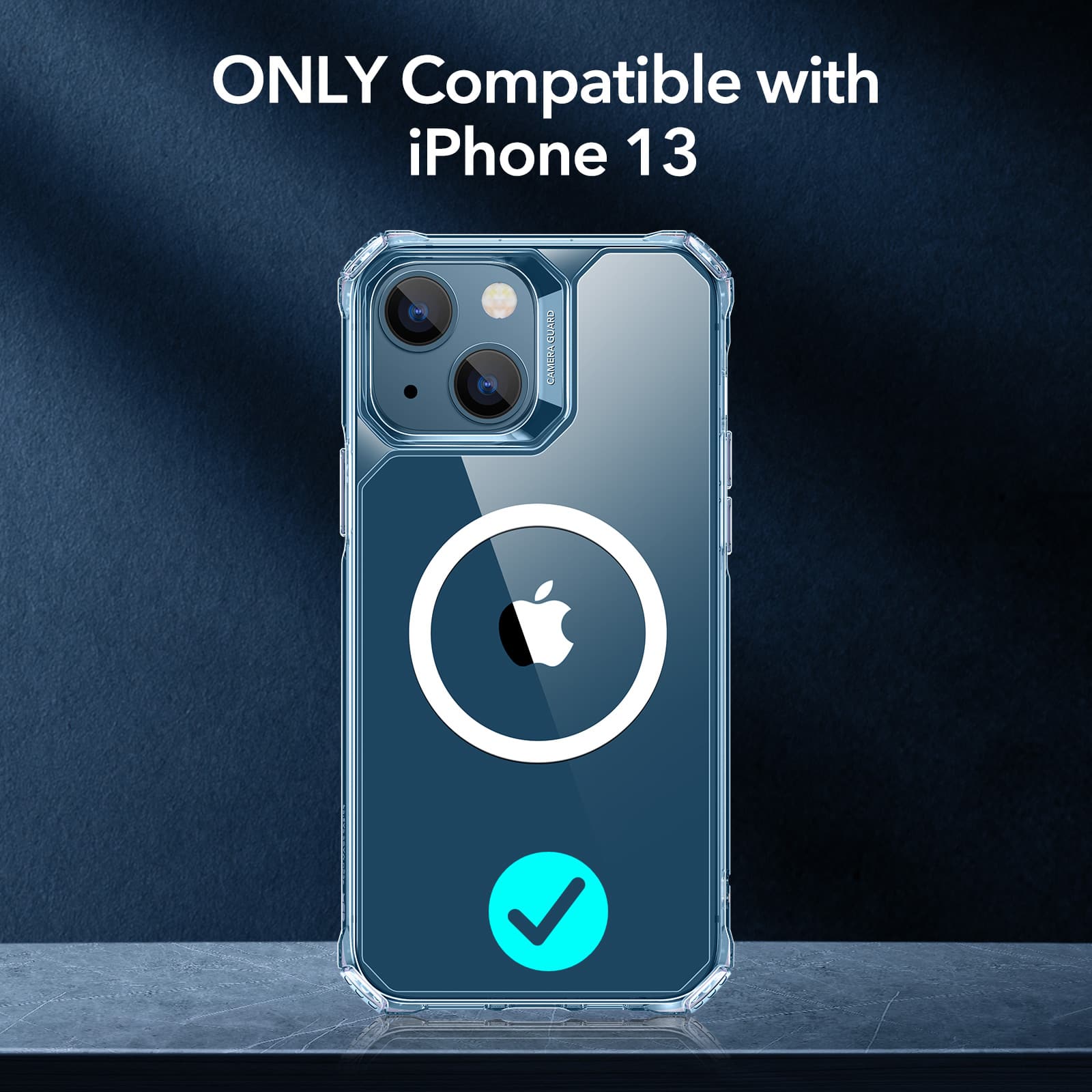 ESR iPhone 13 Air Armor HaloLock MagSafe Clear ΘΗΚΕΣ ESR ESR iPhone 13 Air Armor HaloLock MagSafe Clear - Image 6