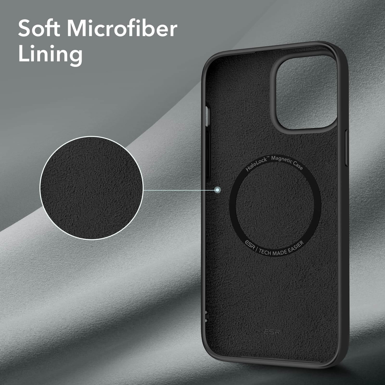 ESR iPhone 13 Pro Cloud HaloLock MagSafe Case Black ΘΗΚΕΣ ESR ESR iPhone 13 Pro Cloud HaloLock MagSafe Case Black - Image 4
