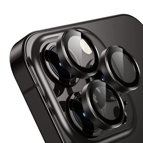 Siipro Lens Camera Tempered Glass Black iPhone 12 Pro Max