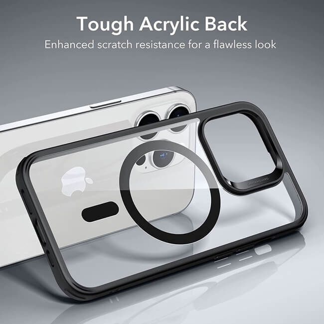 ESR iPhone 14 Pro Classic Hybrid HaloLock MagSafe Clear Black ΘΗΚΕΣ ESR ESR iPhone 14 Pro Classic Hybrid HaloLock MagSafe Clear Black - Image 4