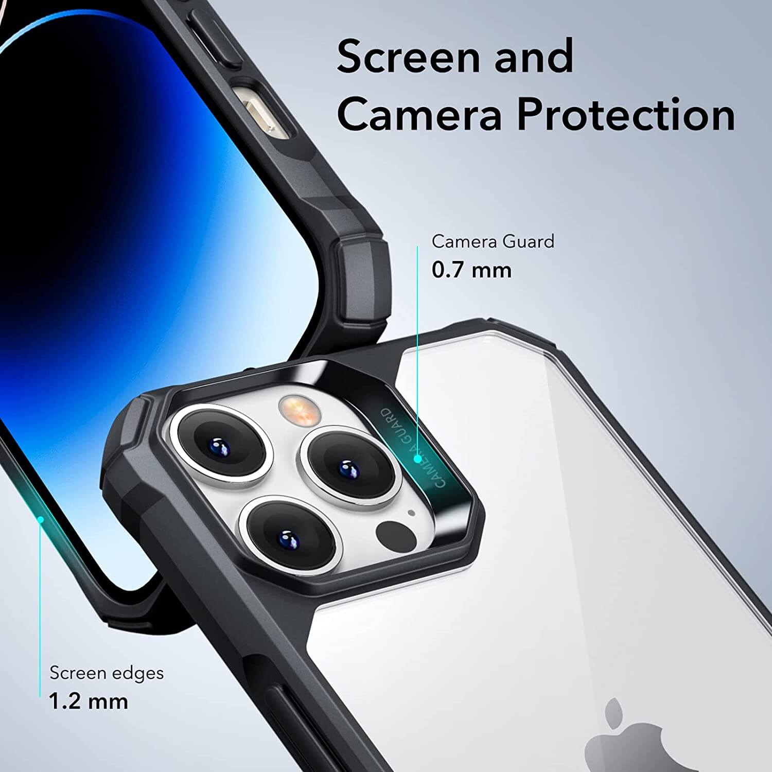 ESR iPhone 14 Pro Air Armor Clear Black STOCK OFFERS ESR ESR iPhone 14 Pro Air Armor Clear Black - Image 2
