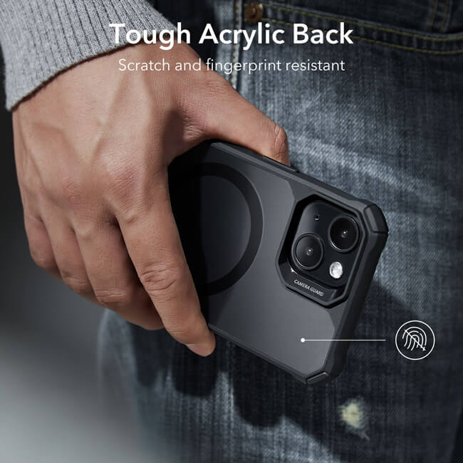 Θήκη ESR Air Armor HaloLock MagSafe Frosted Black iPhone 15 ΘΗΚΕΣ ESR Θήκη ESR Air Armor HaloLock MagSafe Frosted Black iPhone 15 - Image 4