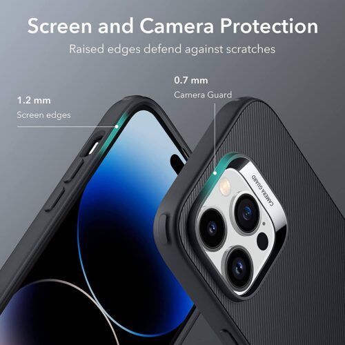 Alternative view of ESR iPhone 14 Pro Max Air Shield Boost Black