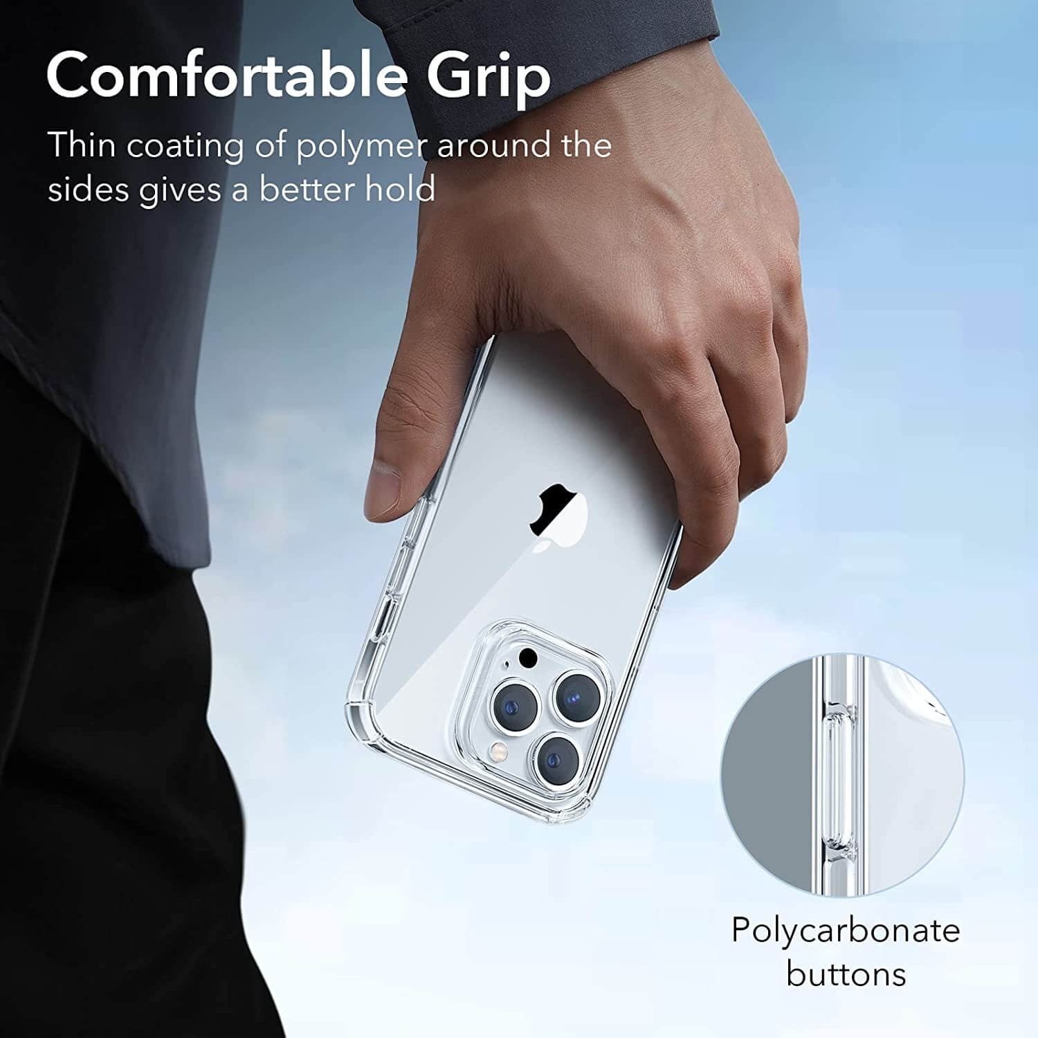 ESR iPhone 14 Pro Krystec Case Clear STOCK OFFERS ESR ESR iPhone 14 Pro Krystec Case Clear - Image 7