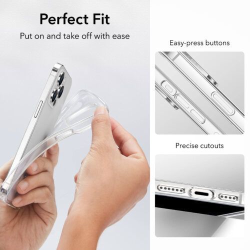 Alternative view of ESR iPhone 14 Pro Project Zero Clear Case
