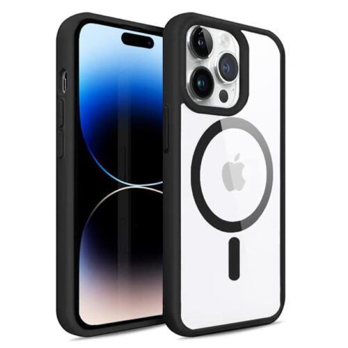 OEM iPhone 14 Pro MagSafe Case Clear Black STOCK OFFERS OEM OEM iPhone 14 Pro MagSafe Case Clear Black