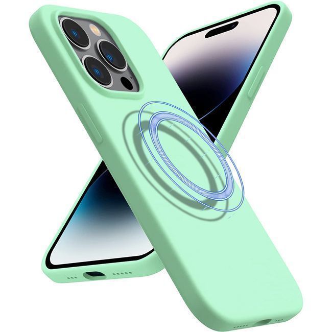 Θήκη Orso Cloud Magsafe Matcha Green iPhone 14 Pro Max ΘΗΚΕΣ OEM Θήκη Orso Cloud Magsafe Matcha Green iPhone 14 Pro Max
