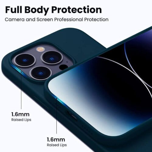 Alternative view of Θήκη Orso Cloud Ocean Blue iPhone 14 Plus