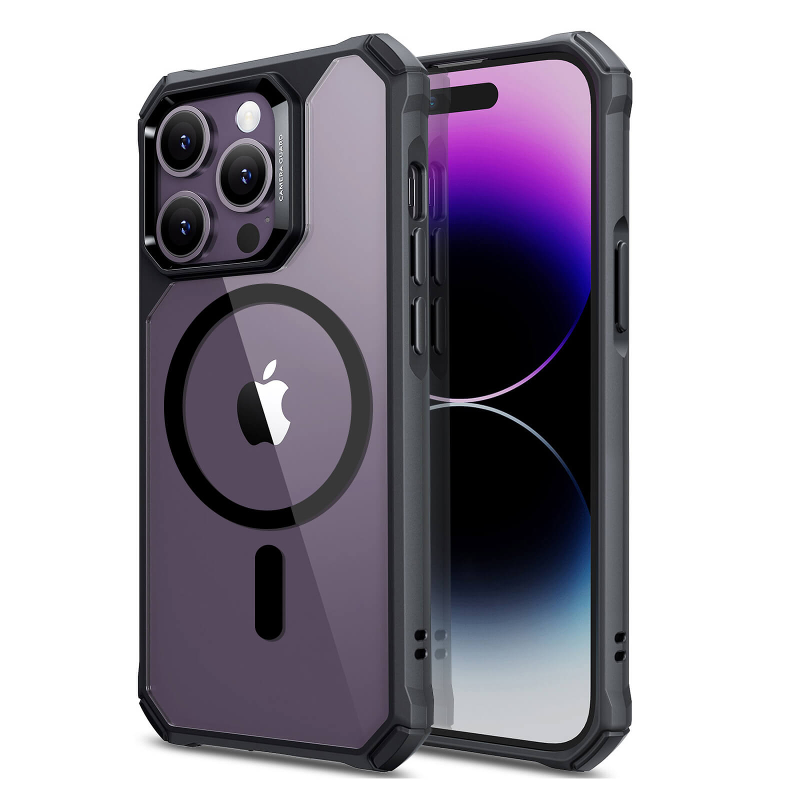ESR iPhone 14 Pro Max Air Armor HaloLock MagSafe Clear Black ΘΗΚΕΣ ESR ESR iPhone 14 Pro Max Air Armor HaloLock MagSafe Clear Black - Image 9