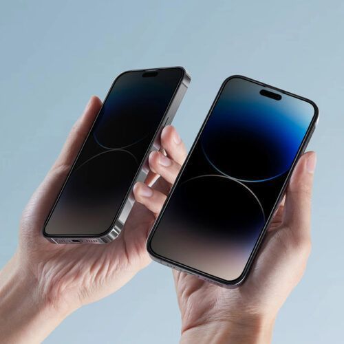 Alternative view of (2-Pack) ESR Privacy Tempered Glass iPhone 14 Pro