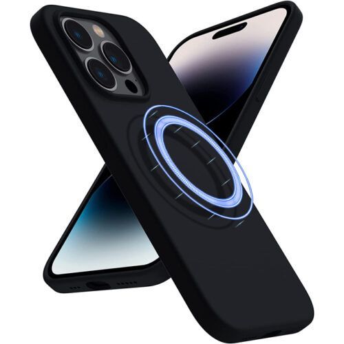 Θήκη Orso Cloud Magsafe Black iPhone 14 Pro Max ΘΗΚΕΣ OEM Θήκη Orso Cloud Magsafe Black iPhone 14 Pro Max