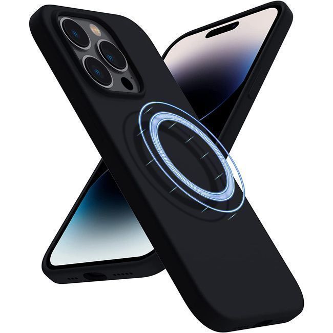 Θήκη Orso Cloud Magsafe Black iPhone 14 Pro Max ΘΗΚΕΣ OEM Θήκη Orso Cloud Magsafe Black iPhone 14 Pro Max