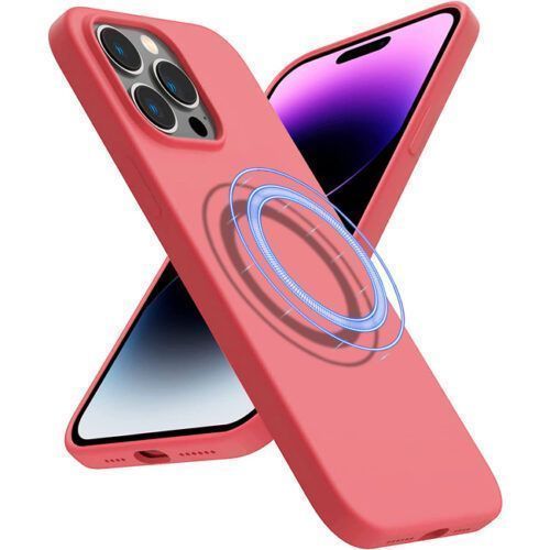 Θήκη Orso Cloud Magsafe Coral iPhone 14 Pro Max ΘΗΚΕΣ OEM Θήκη Orso Cloud Magsafe Coral iPhone 14 Pro Max