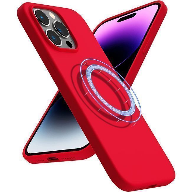 Θήκη Orso Cloud Magsafe Red iPhone 14 Pro STOCK OFFERS OEM Θήκη Orso Cloud Magsafe Red iPhone 14 Pro