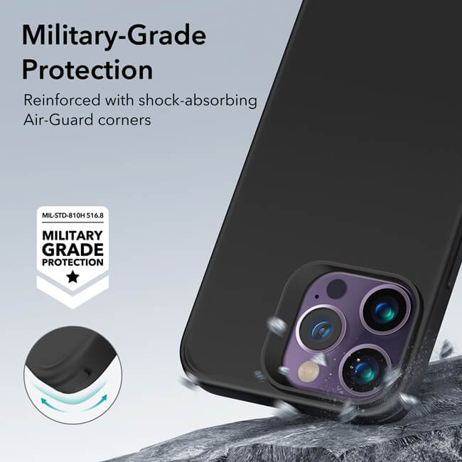 ESR iPhone 14 Pro Max Classic Hybrid HaloLock MagSafe Black STOCK OFFERS ESR ESR iPhone 14 Pro Max Classic Hybrid HaloLock MagSafe Black - Image 6