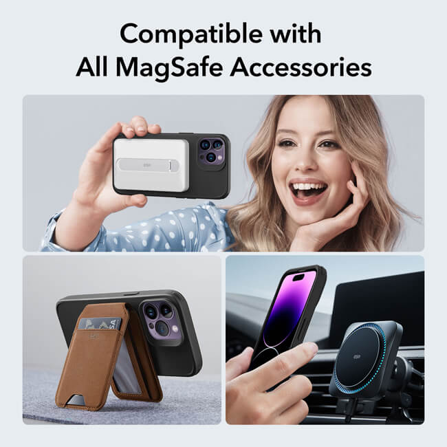 ESR iPhone 14 Pro Max Classic Hybrid HaloLock MagSafe Black STOCK OFFERS ESR ESR iPhone 14 Pro Max Classic Hybrid HaloLock MagSafe Black - Image 4