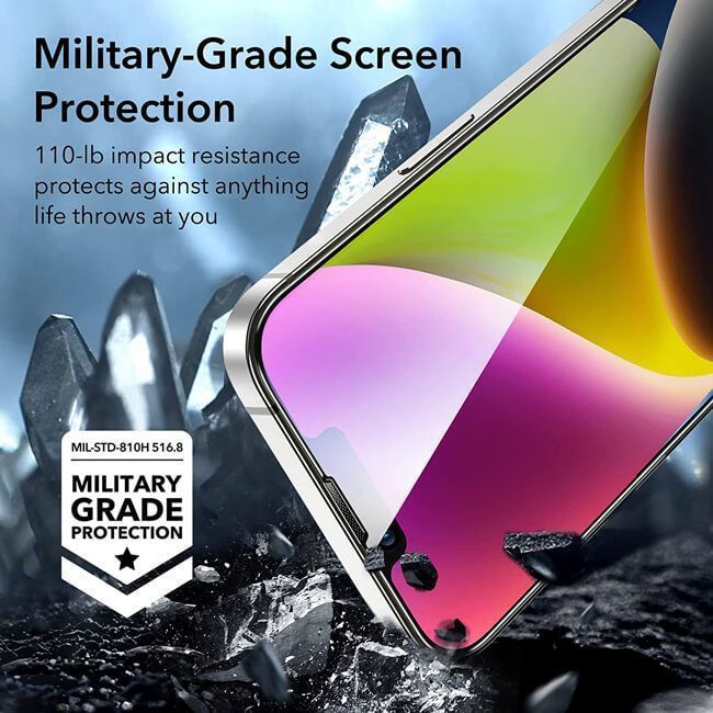 ESR Armorite™ Ultra-Tough Tempered Glass iPhone 14 Plus/13 Pro Max (With Easy Installation Frame) ΠΡΟΣΤΑΣΙΑ ΟΘΟΝΗΣ ESR ESR Armorite™ Ultra-Tough Tempered Glass iPhone 14 Plus/13 Pro Max (With Easy Installation Frame) - Image 7