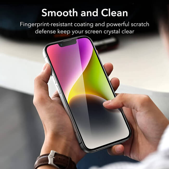 ESR Armorite™ Ultra-Tough Tempered Glass iPhone 14 Plus/13 Pro Max (With Easy Installation Frame) ΠΡΟΣΤΑΣΙΑ ΟΘΟΝΗΣ ESR ESR Armorite™ Ultra-Tough Tempered Glass iPhone 14 Plus/13 Pro Max (With Easy Installation Frame) - Image 6