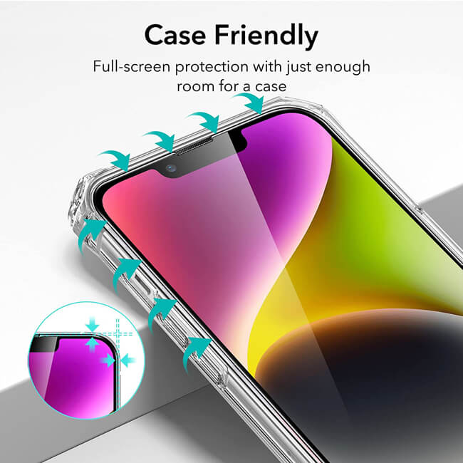 ESR Armorite™ Ultra-Tough Tempered Glass iPhone 14 Plus/13 Pro Max (With Easy Installation Frame) ΠΡΟΣΤΑΣΙΑ ΟΘΟΝΗΣ ESR ESR Armorite™ Ultra-Tough Tempered Glass iPhone 14 Plus/13 Pro Max (With Easy Installation Frame) - Image 3