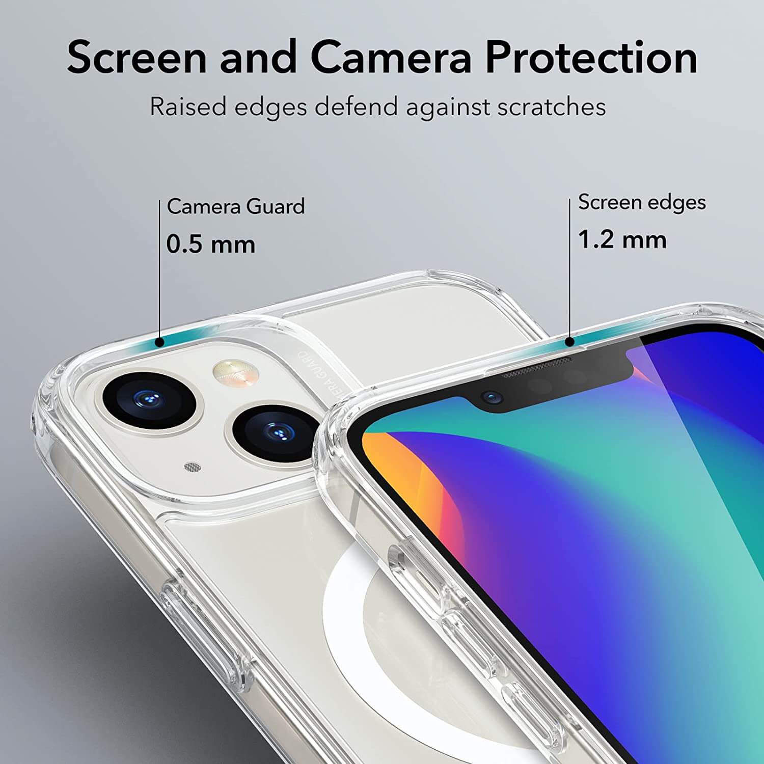 ESR iPhone 14 Plus Classic Hybrid HaloLock MagSafe Clear ΘΗΚΕΣ ESR ESR iPhone 14 Plus Classic Hybrid HaloLock MagSafe Clear - Image 4