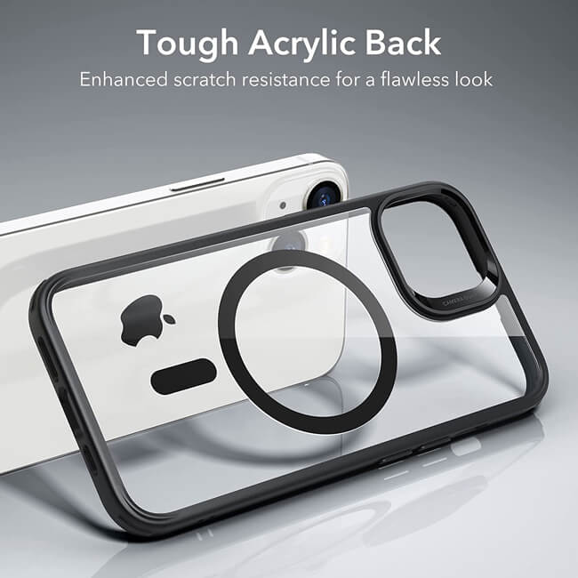ESR iPhone 14 Plus Classic Hybrid HaloLock MagSafe Clear Black ΘΗΚΕΣ ESR ESR iPhone 14 Plus Classic Hybrid HaloLock MagSafe Clear Black - Image 2