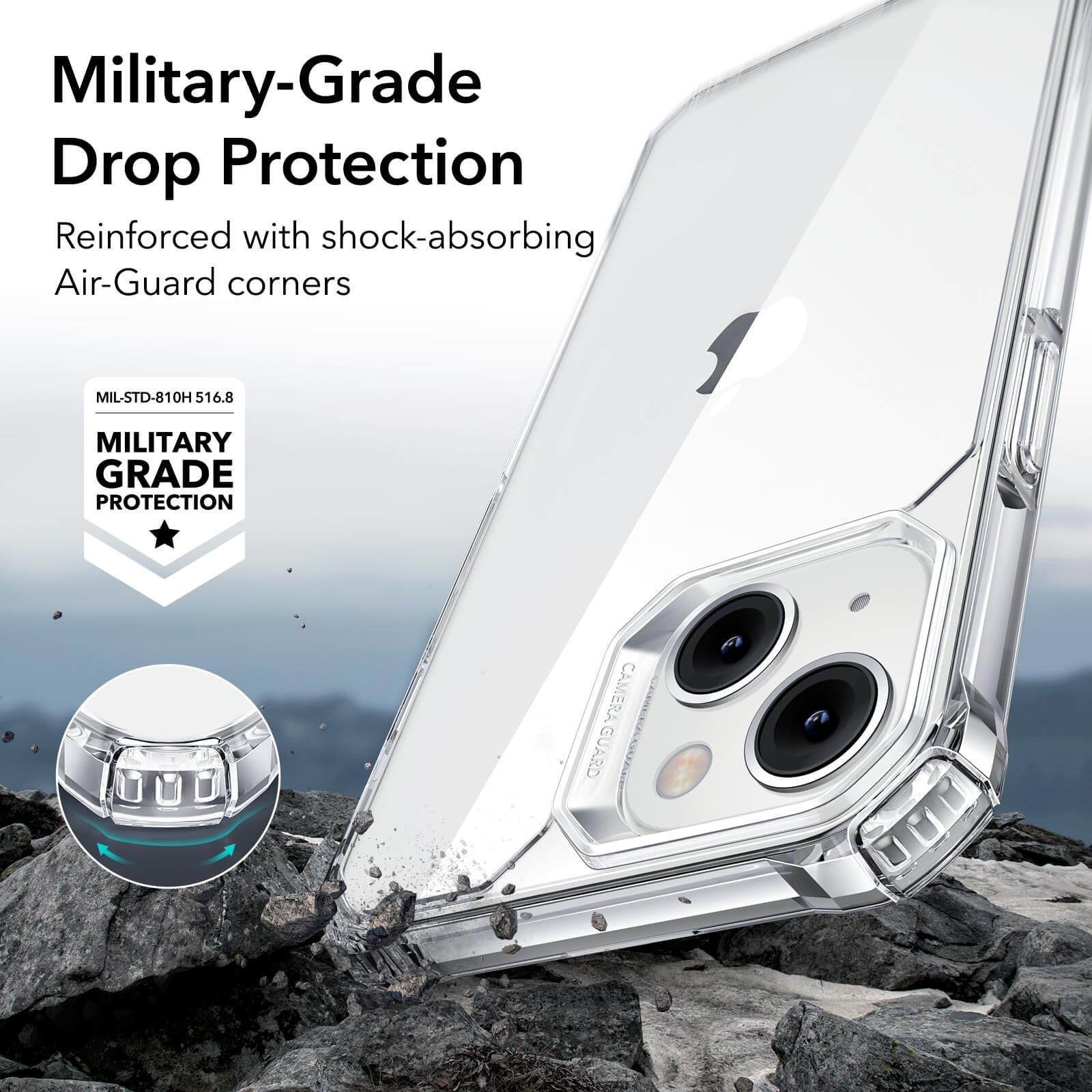 Θήκη ESR Air Armor Clear iPhone 15 Plus ΘΗΚΕΣ ESR Θήκη ESR Air Armor Clear iPhone 15 Plus - Image 3