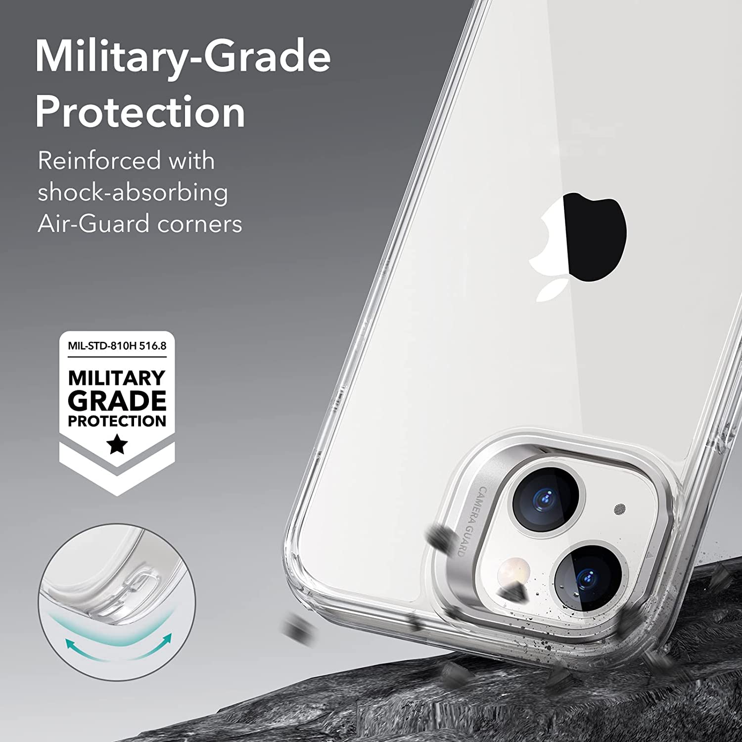 ESR iPhone 14 Plus Classic Kickstand Clear ΘΗΚΕΣ ESR ESR iPhone 14 Plus Classic Kickstand Clear - Image 5