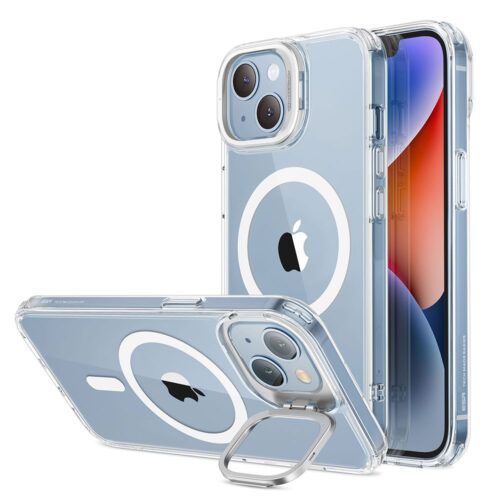 ESR iPhone 14 Plus Classic Kickstand HaloLock MagSafe Clear ΘΗΚΕΣ ESR ESR iPhone 14 Plus Classic Kickstand HaloLock MagSafe Clear