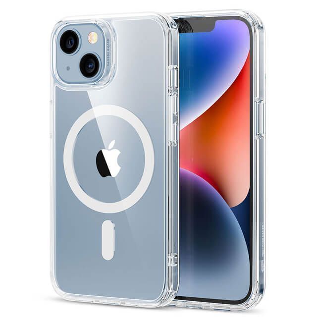 ESR iPhone 14 Plus Classic Hybrid HaloLock MagSafe Clear ΘΗΚΕΣ ESR ESR iPhone 14 Plus Classic Hybrid HaloLock MagSafe Clear