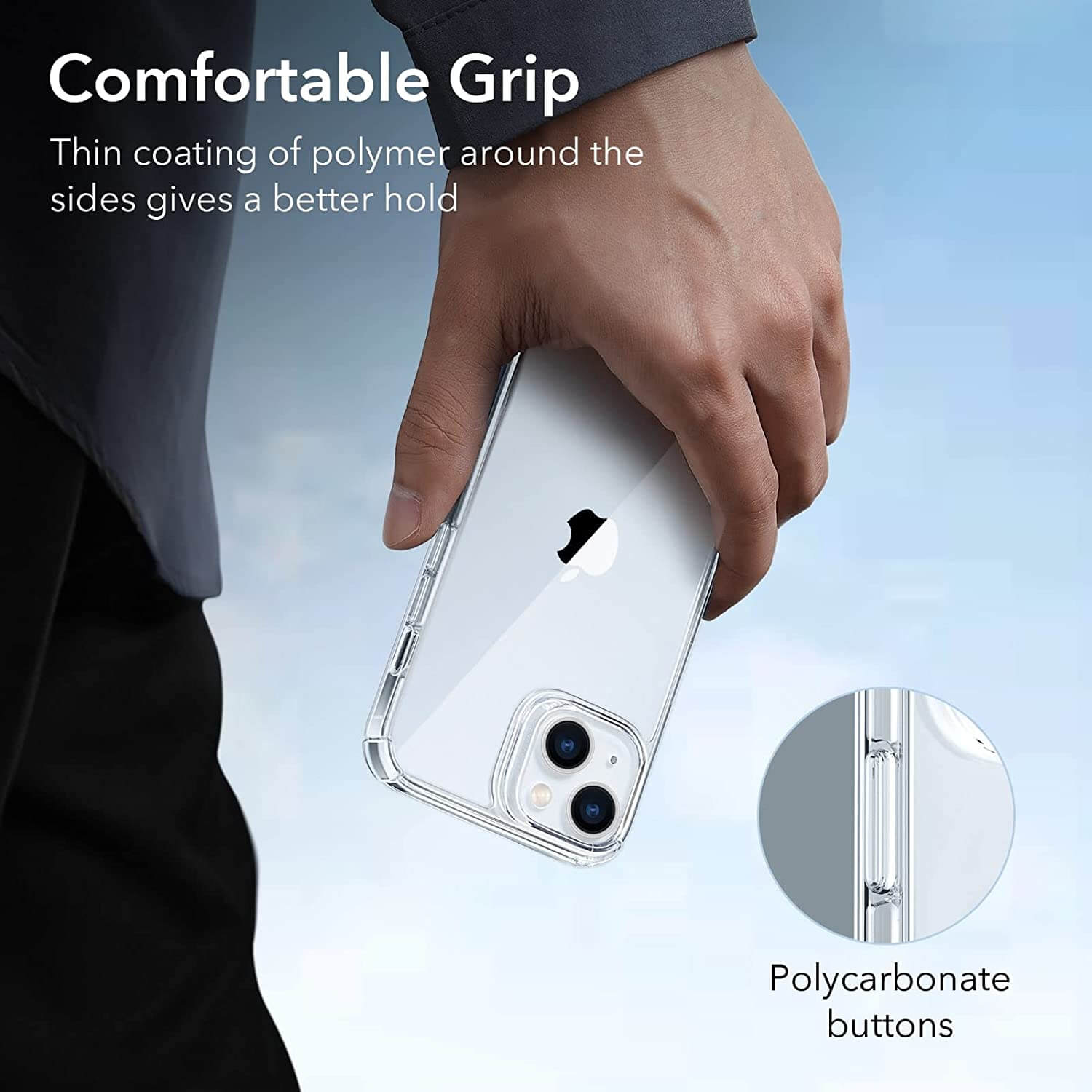 ESR iPhone 14 Plus Krystec Case Clear ΘΗΚΕΣ ESR ESR iPhone 14 Plus Krystec Case Clear - Image 6
