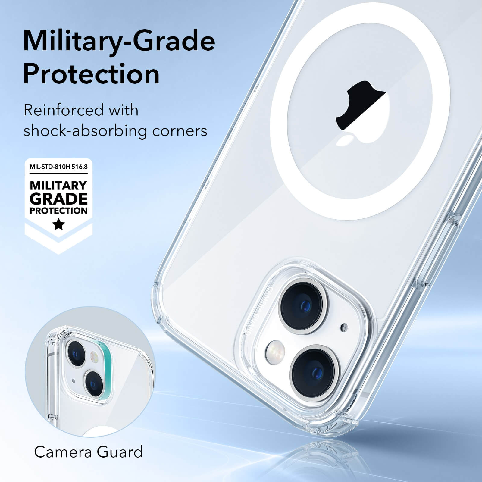 ESR iPhone 14 Plus Krystec HaloLock MagSafe Clear Case ΘΗΚΕΣ ESR ESR iPhone 14 Plus Krystec HaloLock MagSafe Clear Case - Image 4