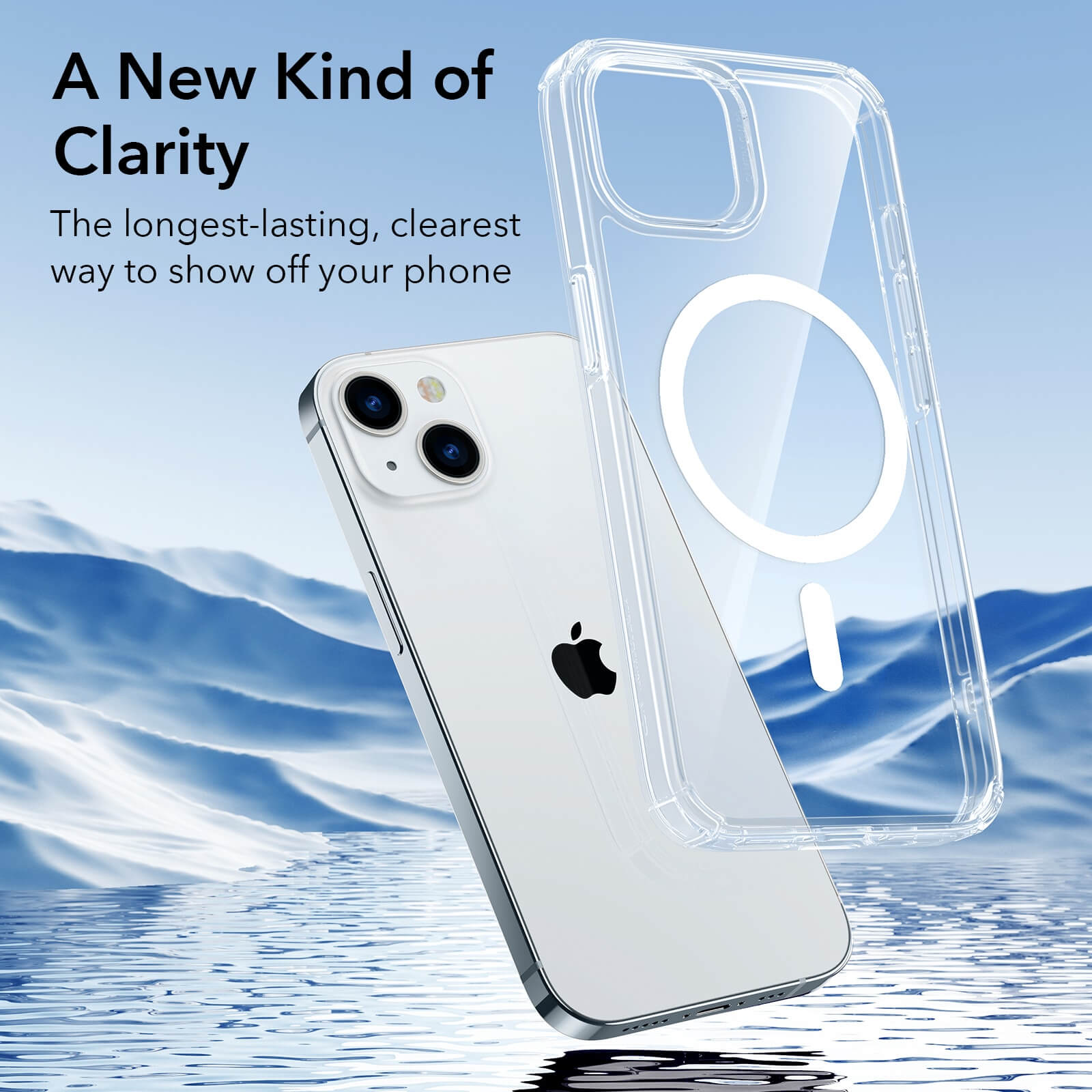 ESR iPhone 14 Plus Krystec HaloLock MagSafe Clear Case ΘΗΚΕΣ ESR ESR iPhone 14 Plus Krystec HaloLock MagSafe Clear Case - Image 6