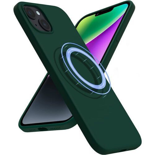 Θήκη Orso Cloud Magsafe Cyprus Green iPhone 14 Plus ΘΗΚΕΣ OEM Θήκη Orso Cloud Magsafe Cyprus Green iPhone 14 Plus