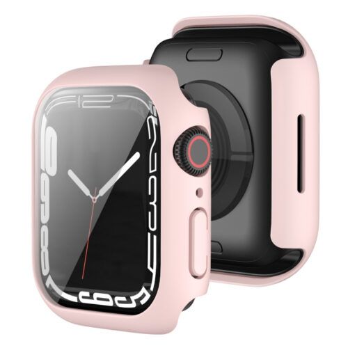 2-in-1 Hard Frame Pink Sand + Tempered Glass Apple Watch 40mm APPLE WATCH OEM 2-in-1 Hard Frame Pink Sand + Tempered Glass Apple Watch 40mm