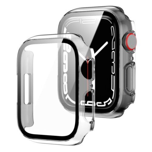 2-in-1 Hard Frame Clear + Tempered Glass Apple Watch 41mm APPLE WATCH OEM 2-in-1 Hard Frame Clear + Tempered Glass Apple Watch 41mm