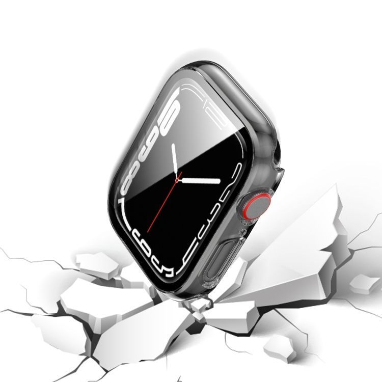 2-in-1 Hard Frame Clear + Tempered Glass Apple Watch 45mm APPLE WATCH OEM 2-in-1 Hard Frame Clear + Tempered Glass Apple Watch 45mm - Image 3