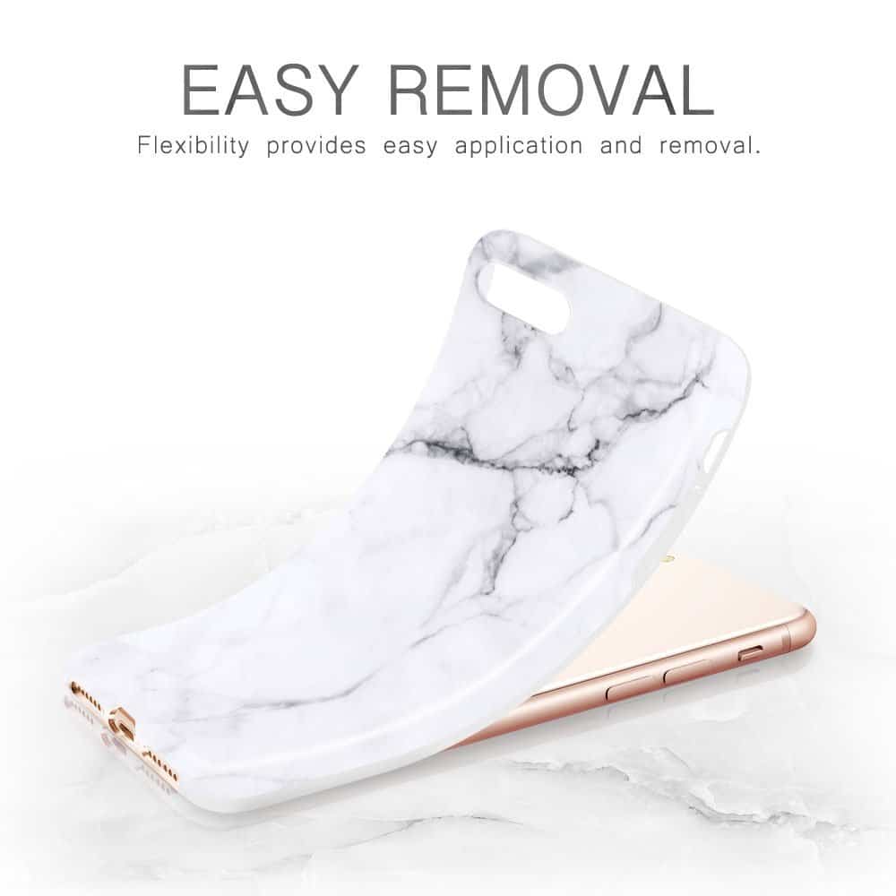 ESR iPhone 7/8/SE Soft Marble White Sierra (4894240054611) ΘΗΚΕΣ ESR ESR iPhone 7/8/SE Soft Marble White Sierra (4894240054611) - Image 4