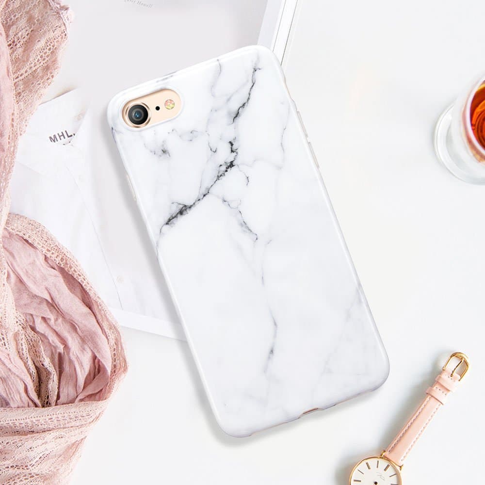 ESR iPhone 7/8/SE Soft Marble White Sierra (4894240054611) ΘΗΚΕΣ ESR ESR iPhone 7/8/SE Soft Marble White Sierra (4894240054611) - Image 2