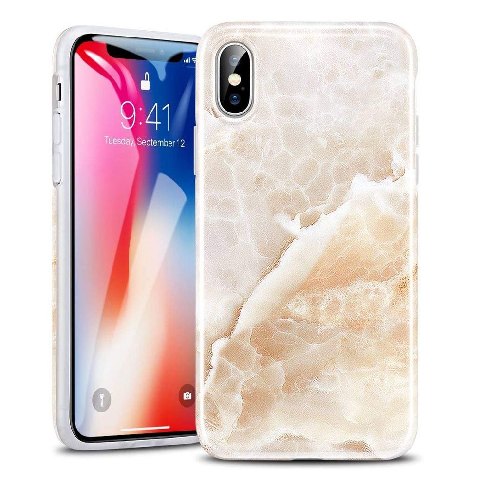 ESR iPhone X/Xs Soft Marble Light Coffee (B07BGS8BM4) STOCK OFFERS ESR ESR iPhone X/Xs Soft Marble Light Coffee (B07BGS8BM4)