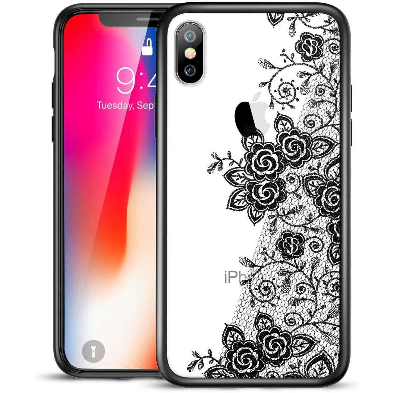ESR iPhone X/Xs Totem Series Black Lace STOCK OFFERS ESR ESR iPhone X/Xs Totem Series Black Lace