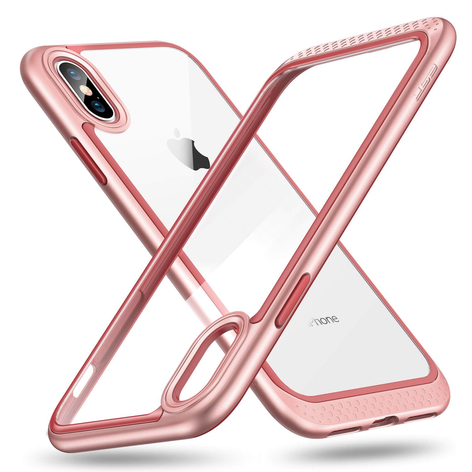 ESR iPhone X/Xs Heavy Duty Armor Rose Gold STOCK OFFERS ESR ESR iPhone X/Xs Heavy Duty Armor Rose Gold
