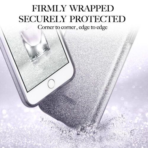 Alternative view of ESR iPhone 7 Plus/8 Plus Make Up Series Ombre Black