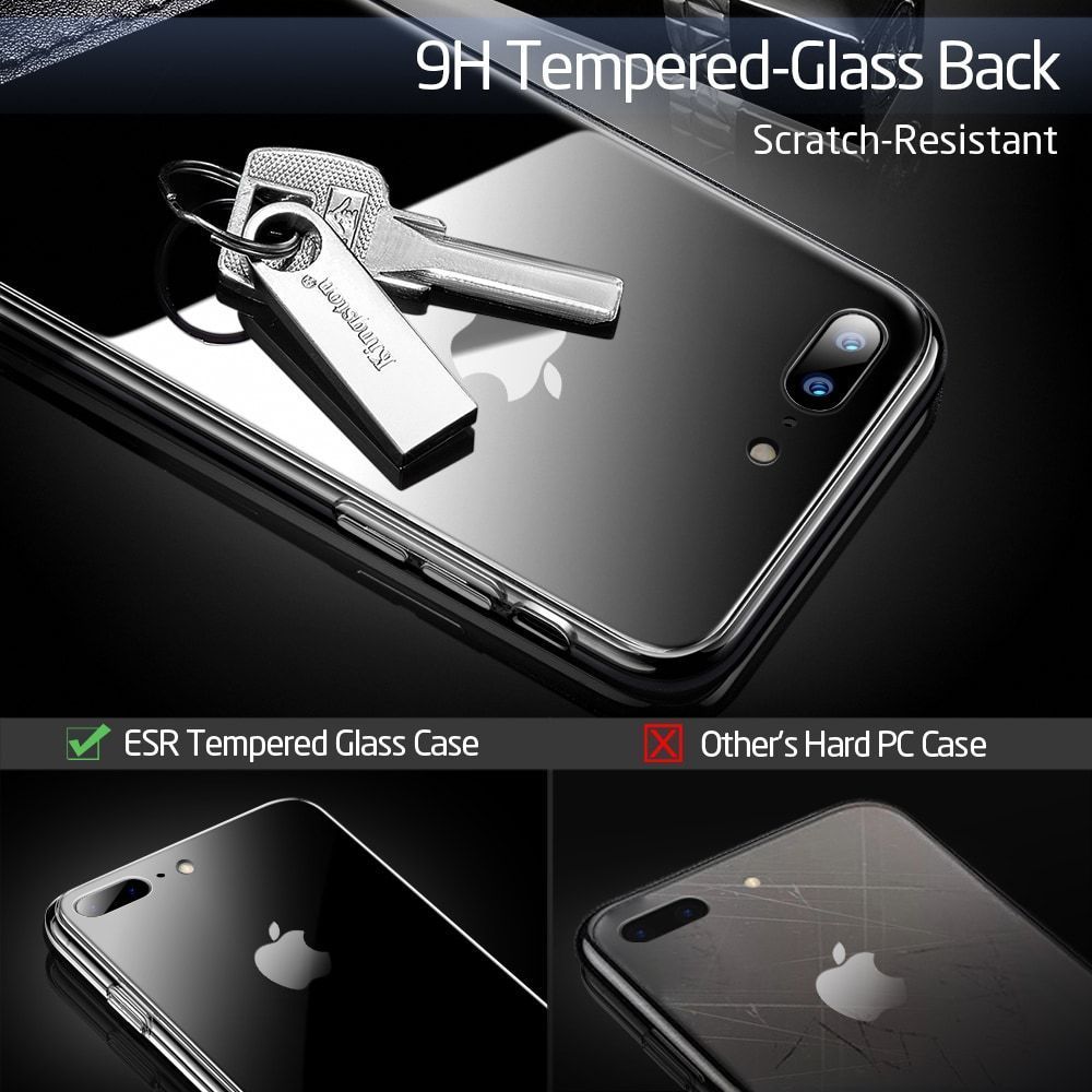 ESR iPhone 7 Plus/8 Plus Mimic Clear (4894240062722) ΘΗΚΕΣ ESR ESR iPhone 7 Plus/8 Plus Mimic Clear (4894240062722) - Image 6