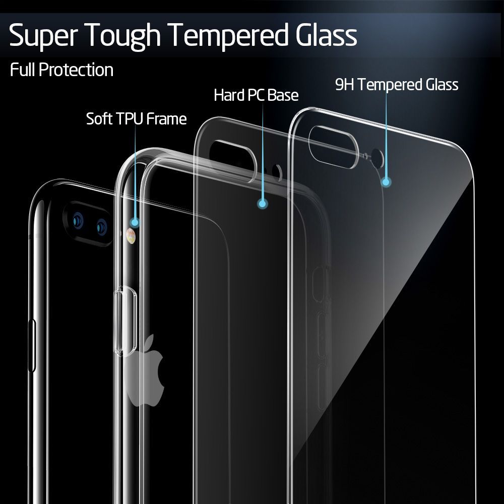 ESR iPhone 7 Plus/8 Plus Mimic Clear (4894240062722) ΘΗΚΕΣ ESR ESR iPhone 7 Plus/8 Plus Mimic Clear (4894240062722) - Image 2