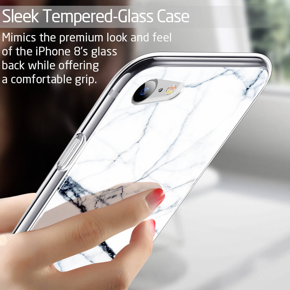 ESR iPhone 7/8/SE Ice Shield Marble White ΘΗΚΕΣ ESR ESR iPhone 7/8/SE Ice Shield Marble White - Image 6