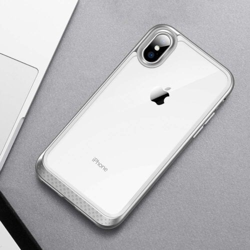 Alternative view of ESR iPhone Xs Max Heavy Duty Armor Silver (4894240071427)