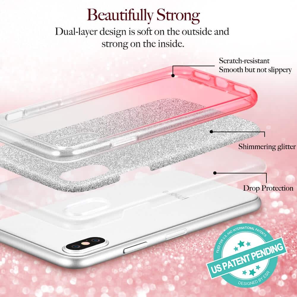 ESR iPhone Xs Max Make Up Series Ombra Pink STOCK OFFERS ESR ESR iPhone Xs Max Make Up Series Ombra Pink - Image 7