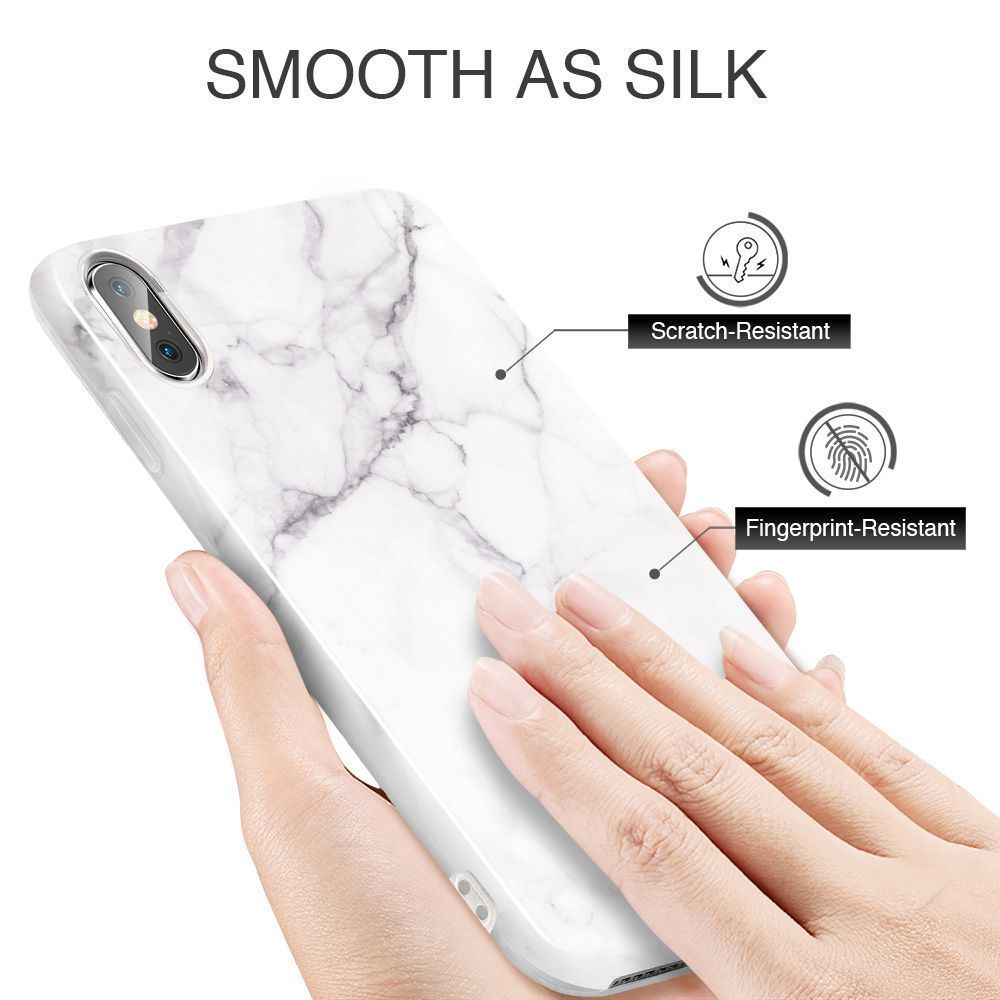 ESR iPhone Xs Max Soft Marble White Arabescato (4894240072035) STOCK OFFERS ESR ESR iPhone Xs Max Soft Marble White Arabescato (4894240072035) - Image 4