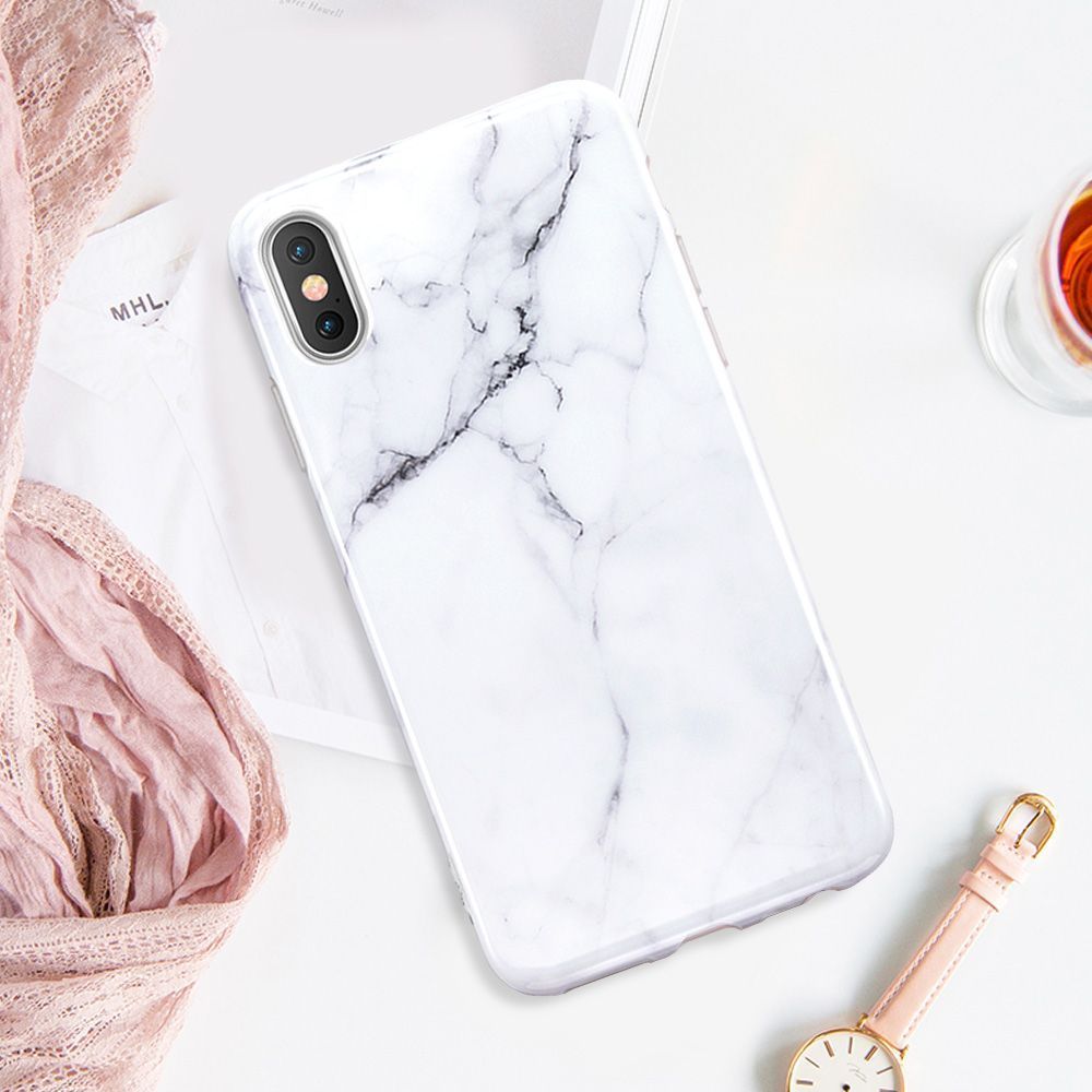 ESR iPhone Xs Max Soft Marble White Arabescato (4894240072035) STOCK OFFERS ESR ESR iPhone Xs Max Soft Marble White Arabescato (4894240072035) - Image 5