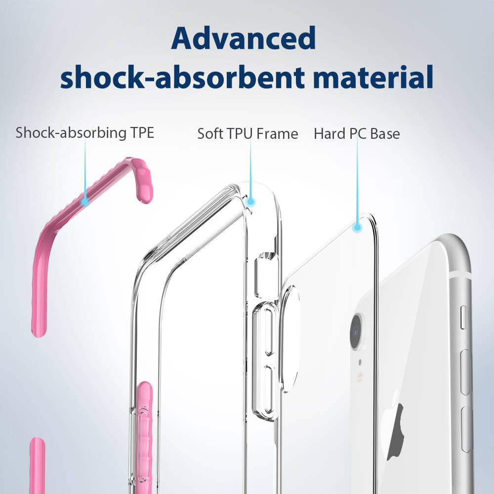 ESR iPhone XR Air Guard Pink STOCK OFFERS ESR ESR iPhone XR Air Guard Pink - Image 4